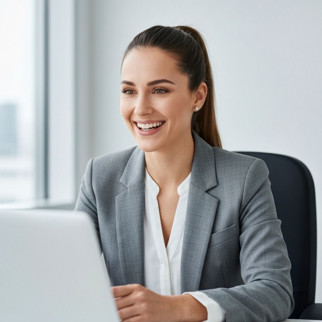 Student in a live classroom